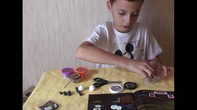 Лепим из застывающего пластилина смотреть онлайн