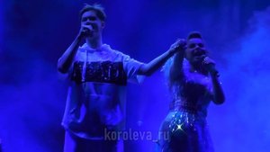 Наташа Королева и сын Архип на сцене БКЗ Октябрьский / шоу Ягодка 2019