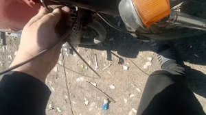 Замена тросика сципления на ИЖ Юпитер5