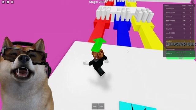 ПЁСЕЛЬ СБЕГАЕТ ОТ СУПЕР ТОЛСТЯКА В РОБЛОКС | Escape Super Fat Guy Obby | ROBLOX смотреть онлайн