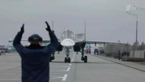 Су-34 на боевом задании уничтожили технику и укрепления ВСУ