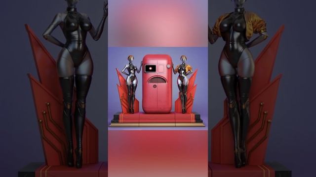 Фигурки Близняшек Atomic Heart! #игры #atomicheart #атомикхарт