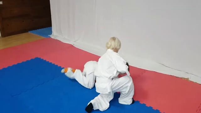 Тренировка в детской группе Школы Евразия Айкидо Севастополь
