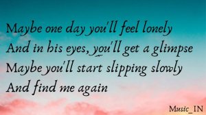 Glimpse of Us (Lyrics) Joji