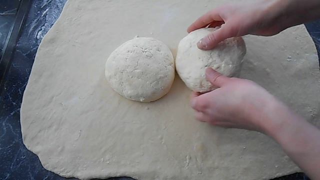 Слоёное тесто! Очень легко и просто! Тесто на маргарине и яйцах. Удачное!!!