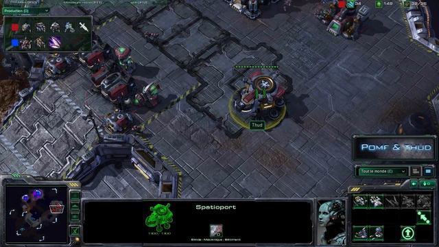 (HD042) Starcraft 2 Tutorial - Terran - Fast stim dropship [FR] смотреть онлайн