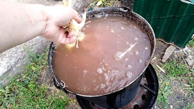 Перосъемная машина своими руками! смотреть онлайн