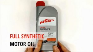 Моторное масло Patron 5w-30. Motor oil Patron 5w-30.