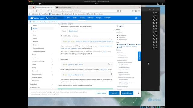 [Developer Series] AWX Development Env on Fedora Core 38 смотреть онлайн