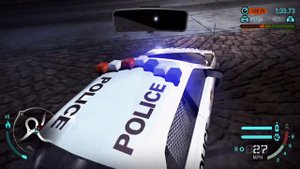 Need for Speed Carbon Police Civic Cruiser Heat Level 5 Police Chase on AI mode
