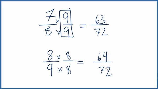 Which fraction is greater? 7/8 or 8/9 смотреть онлайн