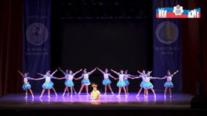 Студия эстрадно - классического танца «Арабески», группа «Грация» - «Самая счастливая»