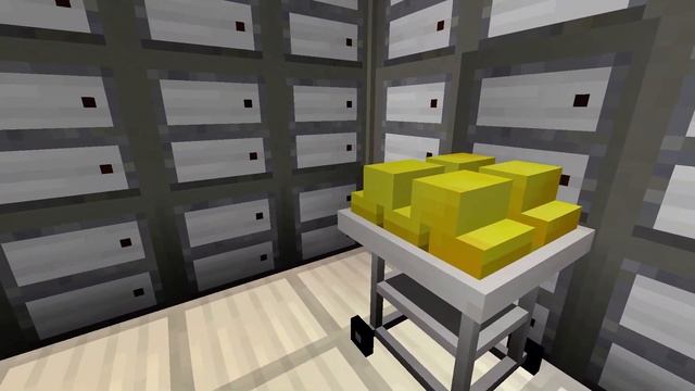 Minecraft Bank Vault Mod смотреть онлайн