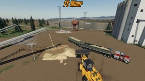 PS4/XBOX NEW SEMI TIPPER FOR MINERS ?♂️ @82studio  YUKON RIVER VALLEY MAP FARMING SIMULATOR MODS