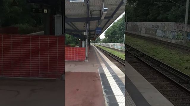 ?? Гамбург 2021. Станция лëгкого метро Фридрихсберг • S-Bahn-Station Friedrichsberg • Hamburg. S1