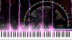 FNAF Security Breach - DJ Music Man Theme | Piano Cover
