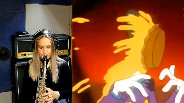 Саксофонистка Кристина Тис - Darkwing Duck (W. Disney) Sax Cover #саксофонист #ericmariental