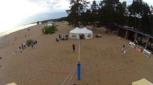 Beach volley. 8 из 12. Sky View Cam. 20.06.2015. Hard League. Пляжный волейбол."Женщины 18+". Финал.