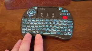 Обзор Rii X8 мини беспроводная клавиатура (пульт)