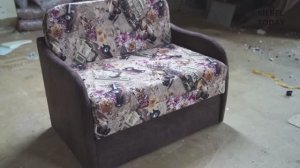 Видео-обзор на выкатной диван Марина Эко с мягкими подлокотниками