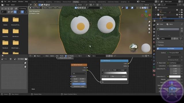 Minecraft Glare 3D Model | Blender Speed Modelling смотреть онлайн