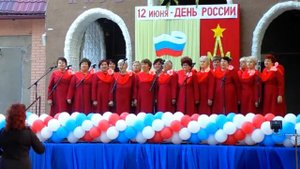 "Мать Россия моя". Народный хор ветеранов рук  Наталья и Айдер Абтишаевы