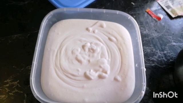 Делаем домашний пломбир.