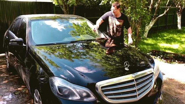 МУЖ УГРОБИЛ MERCEDES ! LOL ⚙️ ПОЛИРОВКА АВТОМОБИЛЯ СВОИМИ РУКАМИ⚙️ husband ruined new Mercedes