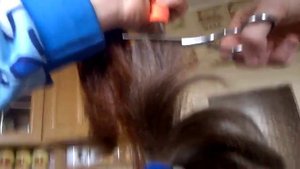 Shaved bald after long hair 3 /Налысо после длинных волос 3