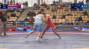 Qual. GR - 71 kg: R. AKHMEDOV (RUS) df. A. KUANYSHOV (KAZ) by VPO1, 2-1