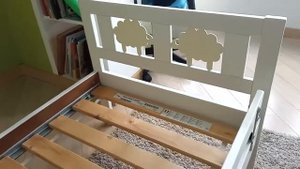 Детская кровать с матрасом ИКЕА SULTAN LADE