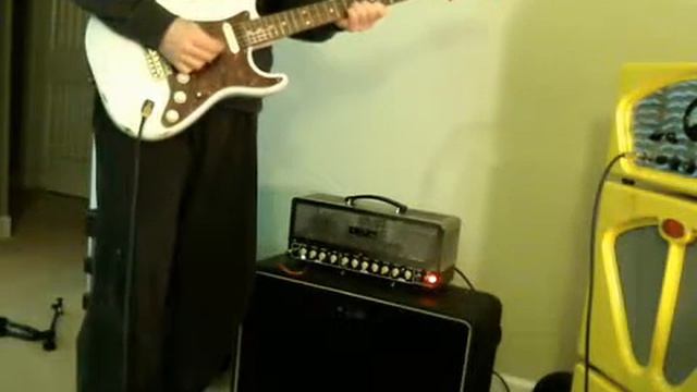 Vox Night Train + Fender Road Worn 60's Stratocaster (Suhr) + Boss SD-1 + DS-1 смотреть онлайн