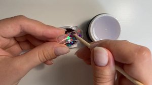 Аквариумное наращивание ногтей на ВЕРХНИЕ формы