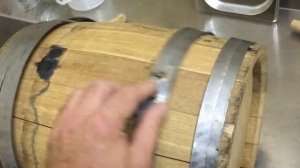 Восстановление дубового бочонка. Часть 1.