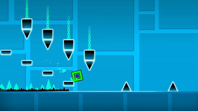 Geometry Dash. Прохожу 3 уровень. Подпишись:)