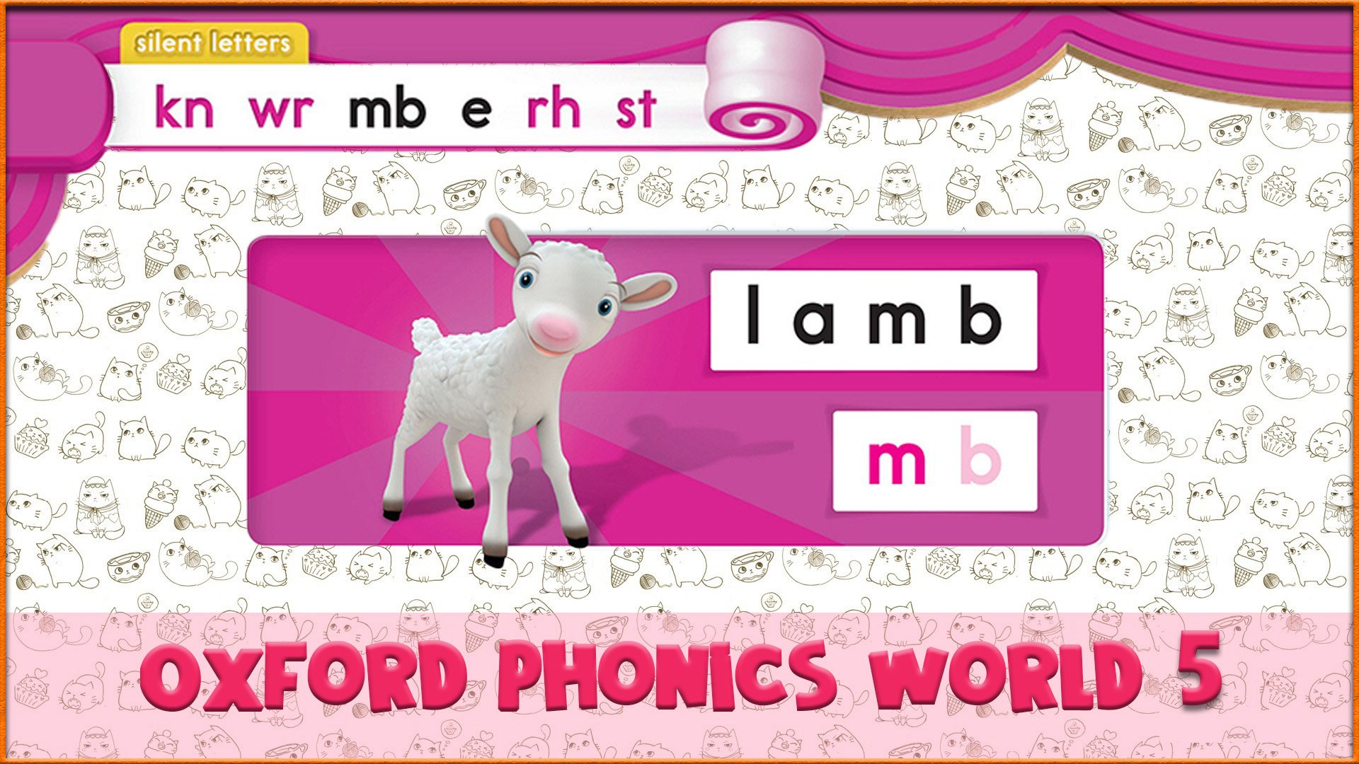 | mb | Oxford Phonics World 5 - Letter Combinations. #46