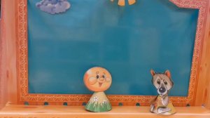 Кукольный театр для детей 2-4 лет по сказке "Колобок"
