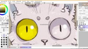 Как раскрасить в sai