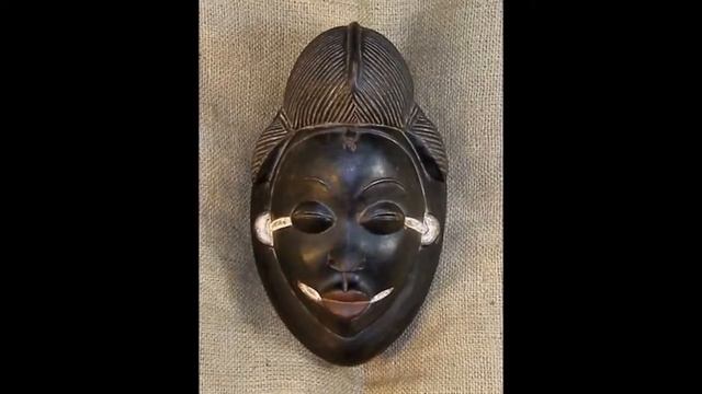 Креативное рисование: африканская маска смотреть онлайн
