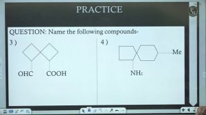 IUPAC 05 | Naming of Bicyclo and Spiro Compounds | Class 11 | NEET | PACE SERIES |