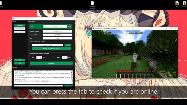 Minecraft Server GUI - How To Use -