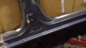 Mersedes 211 ремонт порога