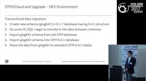 Oracle OTM to Cloud and Upgrade by Karol Kalinowski (GE Healthcare)