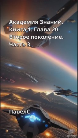 Академия Знаний. Книга 1. Глава 20. Второе поколение. Часть 3.