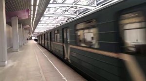 10 минут движения поездов на станции «Технопарк»