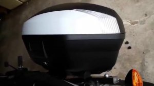 SHAD SH36 Saddle Bag Install on Honda CTX700 Part 6
