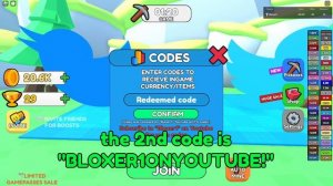 Roblox Mine Racer NEW CODES! (Secret Easter Egg In Game??)