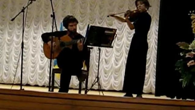 Duo"Viento"_ Yegor Yesyunin(guitar) & Darya Tkachenko(violin)_ 18. 11 .2014 смотреть онлайн
