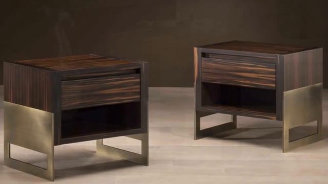 Прикроватная тумбочка из дерева и столик возле кровати. Идеи как сделать мебель своими руками смотреть онлайн