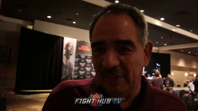 ABEL SANCHEZ "ROBERT GARCIA'S DAD SEES SOMETHING IN SPENCE" SAYS SPENCE WALKS AT 180LBS